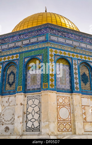 Dome of the Rock, Temple Mount, Old City of Jerusalem, Israel, Middle East, Southwest Asia Stock Photo