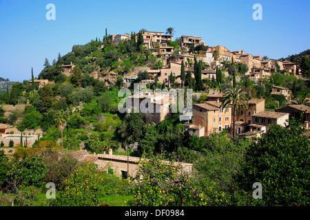 Village Deia, Mallorca, Balearic Islands, Spain Stock Photo