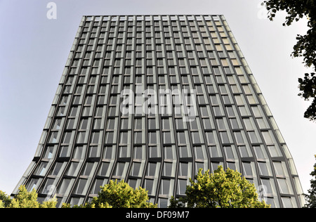 Tanzende Tuerme, dancing towers, hotel and office building, completed in 2012, Reeperbahn street, Hanseatic City of Hamburg Stock Photo