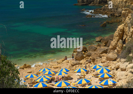 Do Castelo Beach, Albufeira, Praia Do Castelo, Algarve, Portugal, Europe Stock Photo