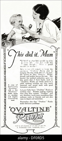Original 1920s advertisement advertising baby's TREASURE COT, consumer ...