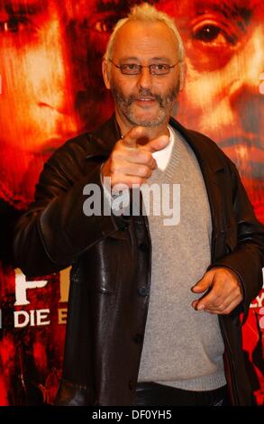 French actor presents his new film 'Crimson Rivers II: Angels of the Apocalypse' in Berlin. Stock Photo