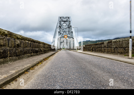 The Connel Bridge is a cantilever bridge that spans Loch Etive at Connel in Scotland Stock Photo