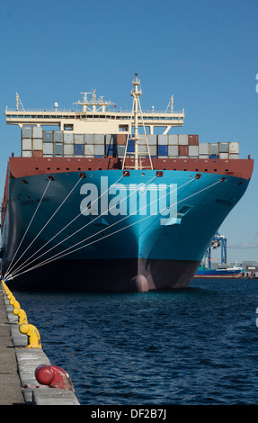 Maersk Lines New Triple E Ship Majestic Mærsk At Quay In Copenhagen ...