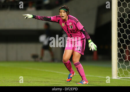 Chiba, Japan. 26th Sep, 2013. Erina Yamane (JPN), September 26, 2016 - Football / Soccer : International friendly match between Japan 2-0 Nigeria at Fukuda Denshi Arena, Chiba, Japan. Credit:  Daiju Kitamura/AFLO SPORT/Alamy Live News Stock Photo