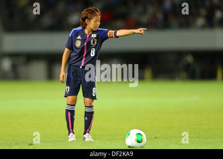 Chiba, Japan. 26th Sep, 2013. Aya Miyama (JPN), September 26, 2016 - Football / Soccer : International friendly match between Japan 2-0 Nigeria at Fukuda Denshi Arena, Chiba, Japan. Credit:  Daiju Kitamura/AFLO SPORT/Alamy Live News Stock Photo