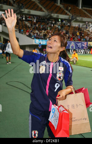 Chiba, Japan. 26th Sep, 2013. Nahomi Kawasumi (JPN), September 26, 2016 - Football / Soccer : International friendly match between Japan 2-0 Nigeria at Fukuda Denshi Arena, Chiba, Japan. Credit:  Daiju Kitamura/AFLO SPORT/Alamy Live News Stock Photo