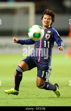 Shinobu Ono (JPN), September 26, 2013 - Football / Soccer : International friendly match between Japan 2-0 Nigeria at Fukuda Denshi Arena, Chiba, Japan. Credit:  Daiju Kitamura/AFLO SPORT/Alamy Live News Stock Photo