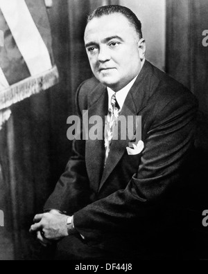 J. Edgar Hoover (1895-1972), FBI Director, Portrait, Circa 1950's Stock Photo