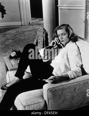Lauren Bacall, on-set of the Film, 'How to Marry a Millionaire', 20th Century Fox, 1953 Stock Photo