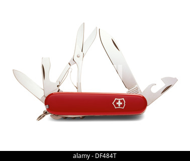 Swiss Army Knife Stock Photo