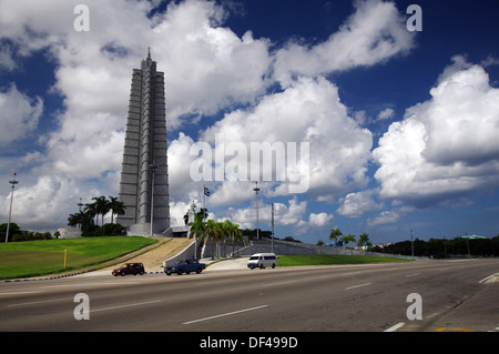 José Martí Memorial - Plaza de la Revolución, Havana, Cuba Stock Photo