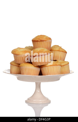 cupcakes on a cake stand Stock Photo