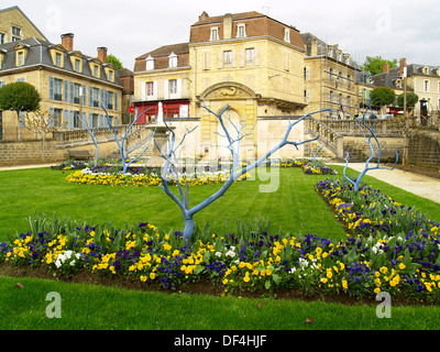 Place Petite Rigaudie Gardens in Sarlat la Caneda,France Stock Photo
