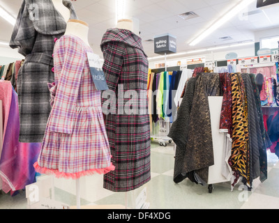 Jo-Ann Fabrics and Crafts Store Interior, USA Stock Photo