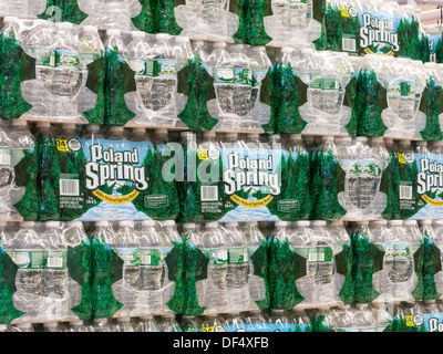 Display in Shaw's Grocery Store, Massachusetts Stock Photo