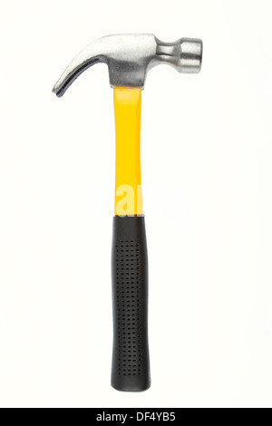 Claw hammer isolated on plain white background Stock Photo