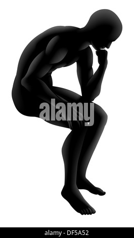 The thinker Cut Out Stock Images & Pictures - Alamy