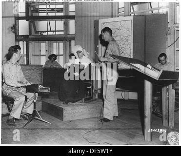 Japanese War Crimes Trials. Manila 292611 Stock Photo