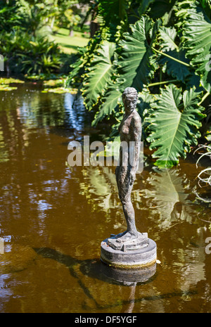 The Junge Frau sculpture at the Huntington Library and Botanical Gardens.