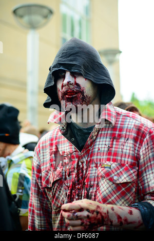 2013 Stockholm Zombie Walk Stock Photo