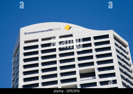 commonwealth bank of australia offices in sussex street,sydney Stock Photo