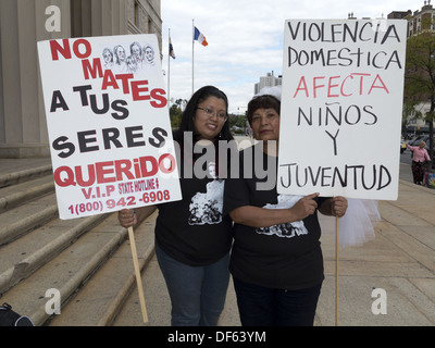 13th Annual Gladys Ricart and Victims of Domestic Violence Memorial Walk, Brides' March, 2013. Stock Photo