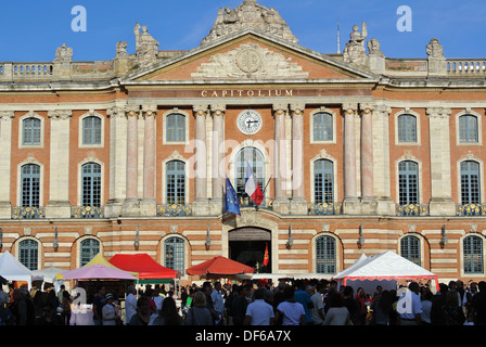 Toulouse on Sunday Stock Photo