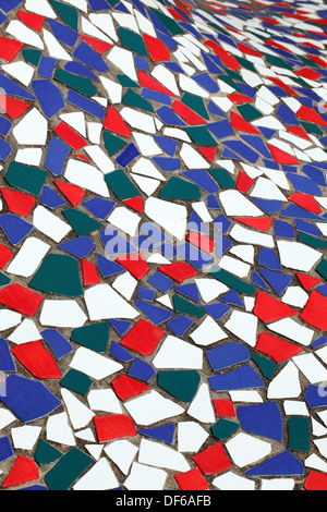 Close up of colorful tiles, texture background Stock Photo