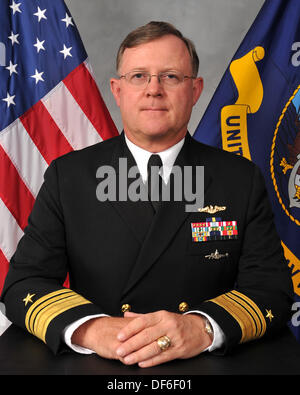 United States Navy Vice Admiral Giardina assumed duties as deputy commander of United States Strategic Command in December 2011. Giardina is a 1979 graduate of the U.S. Naval Academy. He is a graduate of CAPSTONE, PINNACLE, and numerous Navy business and joint warfighting courses, and holds an advanced degree in Business Administration. He most recently served as deputy commander and chief of staff, United States Pacific Fleet. His most recent command assignment was as commander, Submarine Group Trident, Submarine Group Nine, and Submarine Group 10 where he was responsible for all 18 U.S. Trid Stock Photo