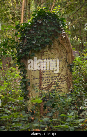 Arnos Vale Cemetary,Bristol,UK built in 1837,it has many grade 11 listed buildings,graves and monuments. a UK death bury buried Stock Photo