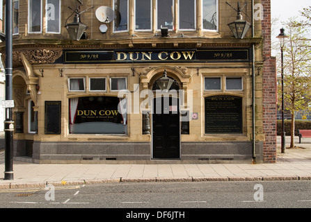 The Dun Cow Public House in Sunderland, North East England Stock Photo