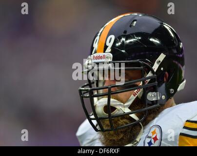 London, UK. 29th Sep, 2013. Pittsburgh Steelers fans during the