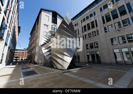 'Angel's Wings' by Thomas Heatherwick at Bishops Court near Paternoster Square, London, England UK Stock Photo