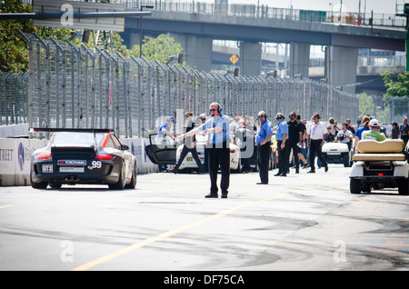 Pit Lane of the Baltimore GT3 Race in the Imsa Challenge Cup Stock ...