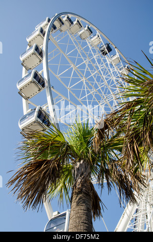 Pensacola Beach Ferris Wheel Stock Photo