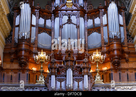 Berlin Cathedral, organ, UNESCO World Cultural Heritage Site, Berlin, Berlin, Germany Stock Photo