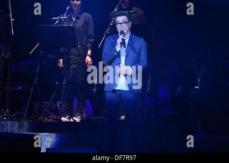 Taipei, China. 28th Sep, 2013. Jonathan Lee holds personal concert at Taipei Arena in Taipei, China on Saturday Sep 28, 2013. © TopPhoto/Alamy Live News Stock Photo