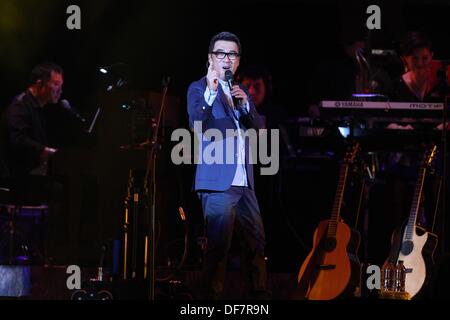 Taipei, China. 28th Sep, 2013. Jonathan Lee holds personal concert at Taipei Arena in Taipei, China on Saturday Sep 28, 2013. © TopPhoto/Alamy Live News Stock Photo