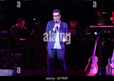 Taipei, China. 28th Sep, 2013. Jonathan Lee holds personal concert at Taipei Arena in Taipei, China on Saturday Sep 28, 2013. © TopPhoto/Alamy Live News Stock Photo