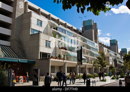 The Brunswick residential & shopping centre-London Stock Photo