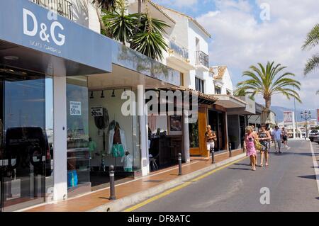 Party guests at harbour, Puerto Banus, Marbella, Andalusia, Spain Stock  Photo - Alamy