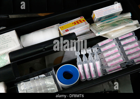 FIRST AID KIT Stock Photo