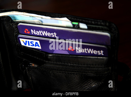 cards natwest visa debit credit westminster national wallet alamy