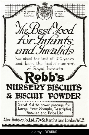 Original 1920s advertisement advertising baby's TREASURE COT, consumer ...