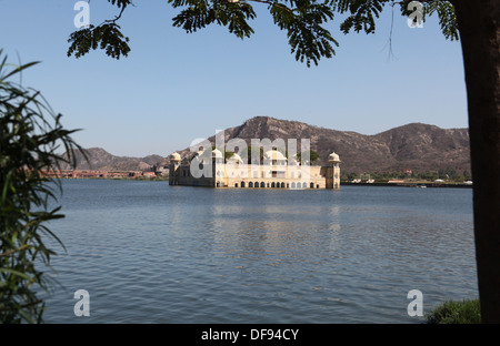 Jal Mahal  Water Palace in the  Man Sagar Lake, Jaipur, Rajasthan,India, Asia . Stock Photo