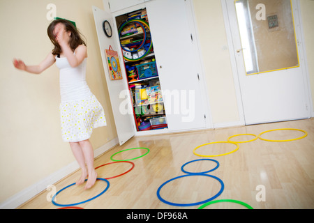 ADOLESCENT, DOWN'S SYNDROME Stock Photo