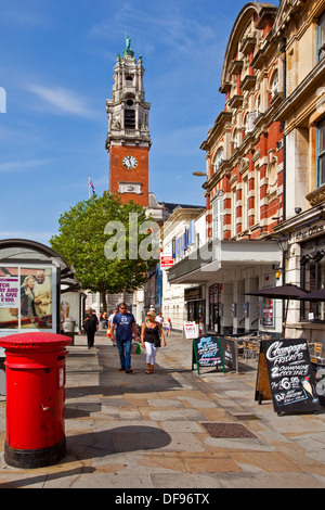 The High street Colchester Essex UK Stock Photo