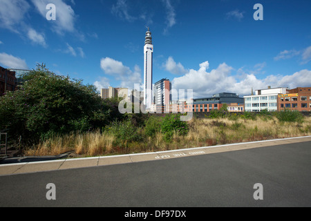 British Telecom (BT) Tower Birmingham West Midlands England UK Stock Photo