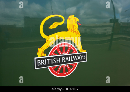 British Rail LOGO on the Earl of Mount Edgcumbe Stock Photo